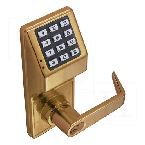 Alarm Lock DL2800 Economy Audit Trail Pushbutton Lock - Straight Lever Trim