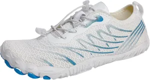 Breathable Barefoot Shoes for Women Men, Quick Dry Zero Drop Trail Running Shoes, Outdoor Athletic Hiking Sports Footwear Summer Beach Swim Surfing with Non-Slip Sole & Wide Toe Box