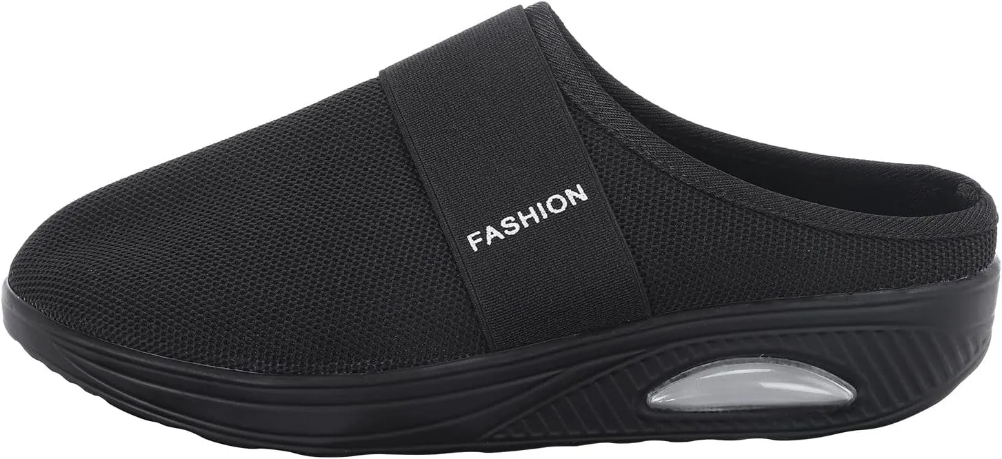 Cathalem Orthopedic Sneakers for Women, Women's Air Cushion Slip-On Walking Shoes Orthopedic Diabetic Walking Shoes