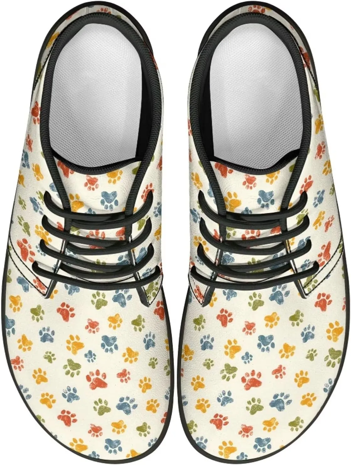 Forchrinse Blood Skull Print Mens Causal Flat Leather Shoes Slip on Mid Top Walking Shoes Dark Gothic Sneakers for Men Fashion Chukka Boots