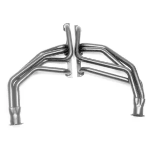 Hedman Hedders Street Headers - 1.625 in Primary - 3 in Collector - Black Paint - Small Block Chevy - GM Fullsize SUV / Truck 1967-91 69092 - Pair