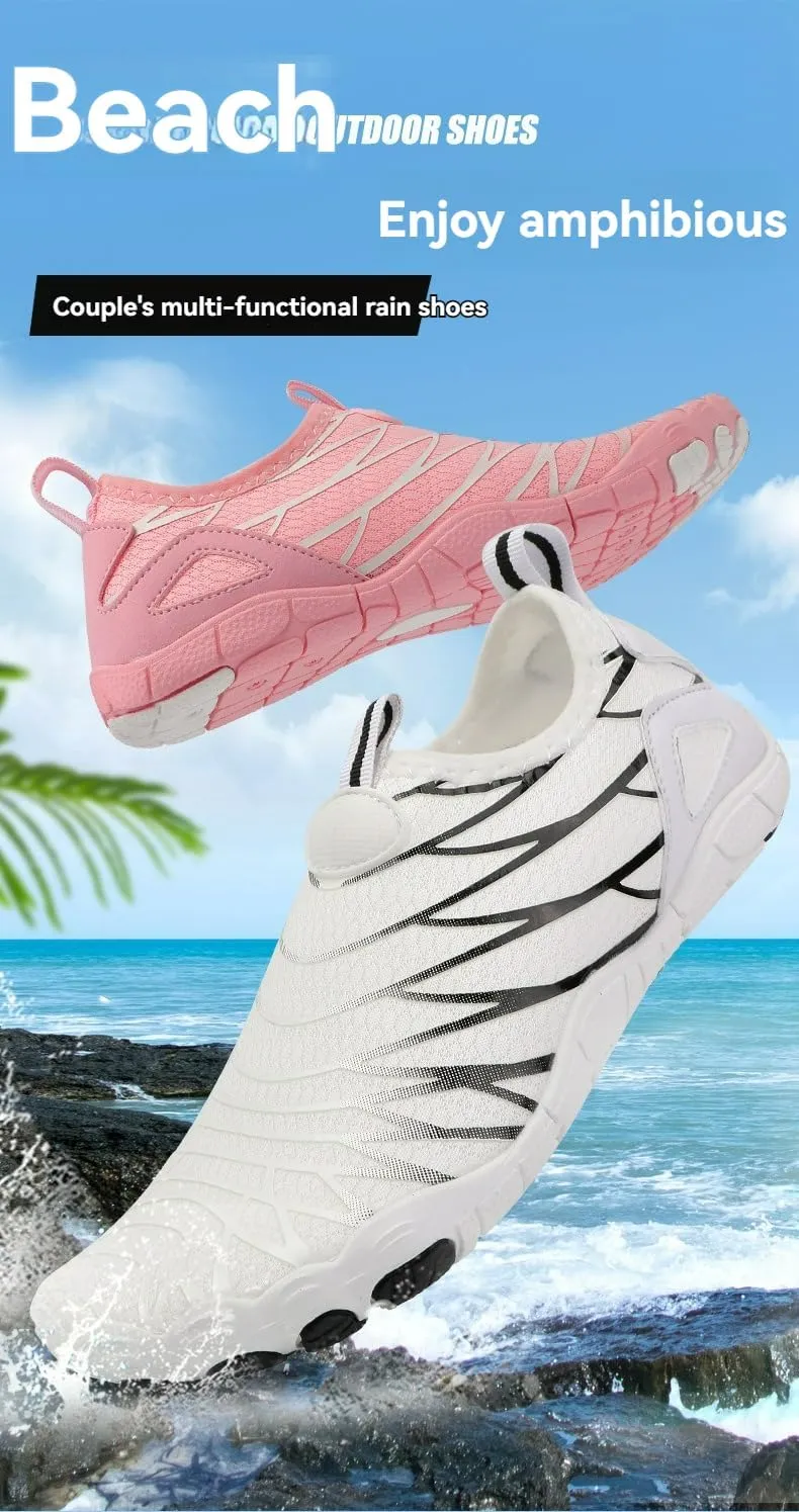 Hike Barefoot Shoes for Women Athletic Quick Dry Water Shoes Unisex Lightweight Hiking Footwear Breathable & Non-Slip Athletic Footwear Wide Toe box Water Shoes for Swimming Running Riding Climbing