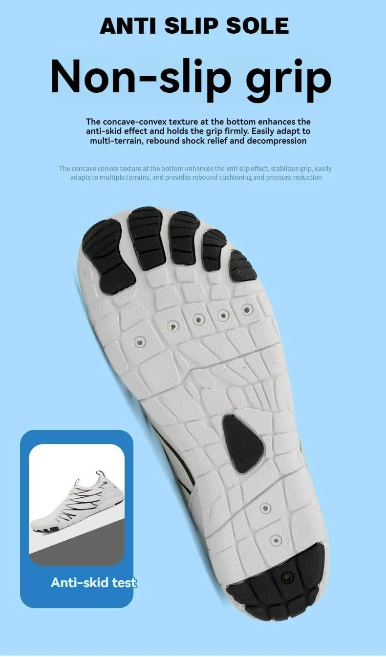 Hike Barefoot Shoes for Women Athletic Quick Dry Water Shoes Unisex Lightweight Hiking Footwear Breathable & Non-Slip Athletic Footwear Wide Toe box Water Shoes for Swimming Running Riding Climbing