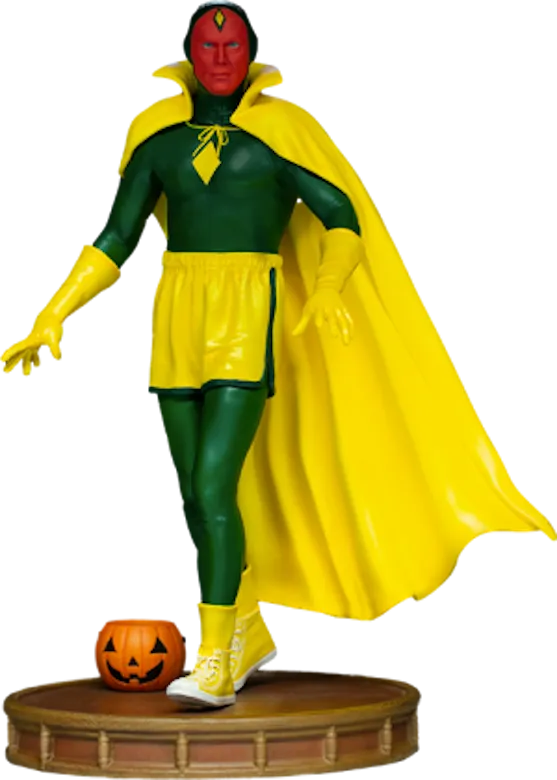 Scale Statue Iron Studios Vision Halloween Version