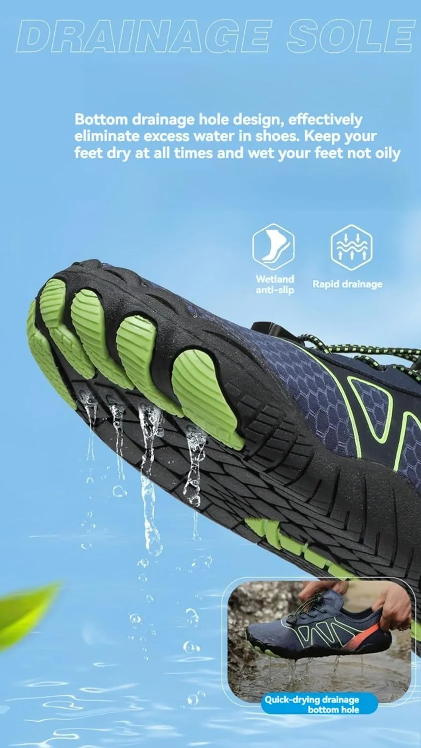 Water Shoes for Women Men Lightweight Breathable Non Slip Barefoot Shoes Athletic Grounded Shoes Quick Dry Wide Toe Box Shoes Beach Swim Pool Hiking Sport Shoes for Running Riding Climbing Swimming