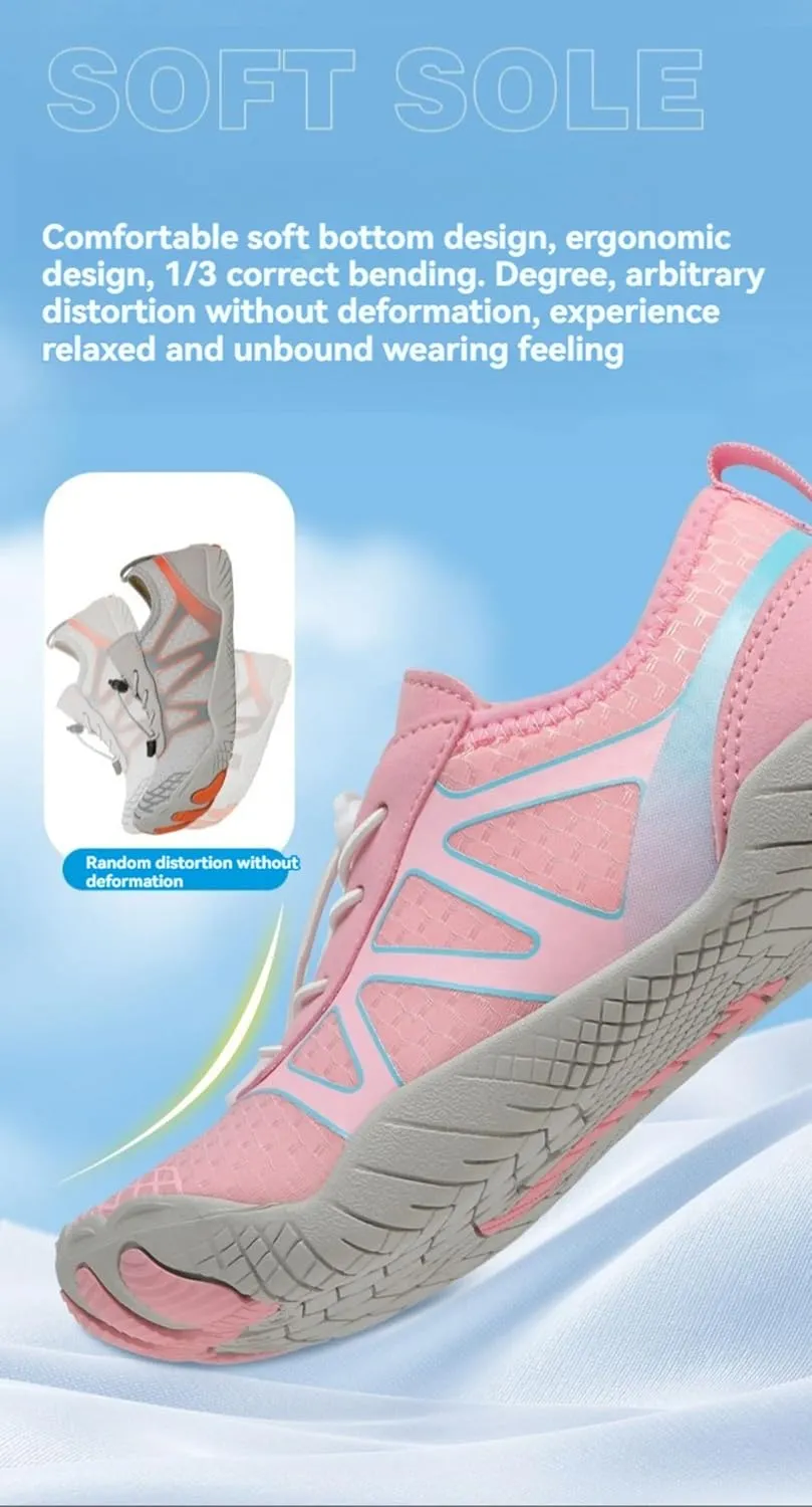 Water Shoes for Women Men Lightweight Breathable Non Slip Barefoot Shoes Athletic Grounded Shoes Quick Dry Wide Toe Box Shoes Beach Swim Pool Hiking Sport Shoes for Running Riding Climbing Swimming