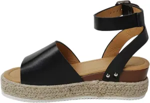 Women's Open Toe Buckle Ankle Strap Platform Wedge Sandals Casual Comfortable Dressy Summer Shoes Slip On Beach Walking Shoes for Summer Outdoor Casual